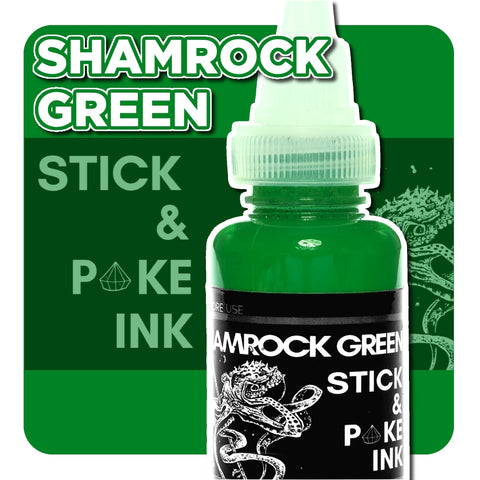 Shamrock Green - Stick & Poke Tattoo Ink