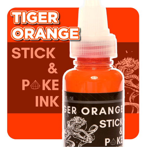 Tiger Orange - Stick & Poke Tattoo Ink